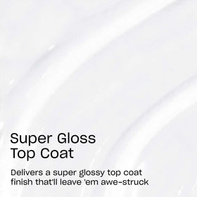 OPI GelColor Top Coat Brillant 15 ml application sur ongles
