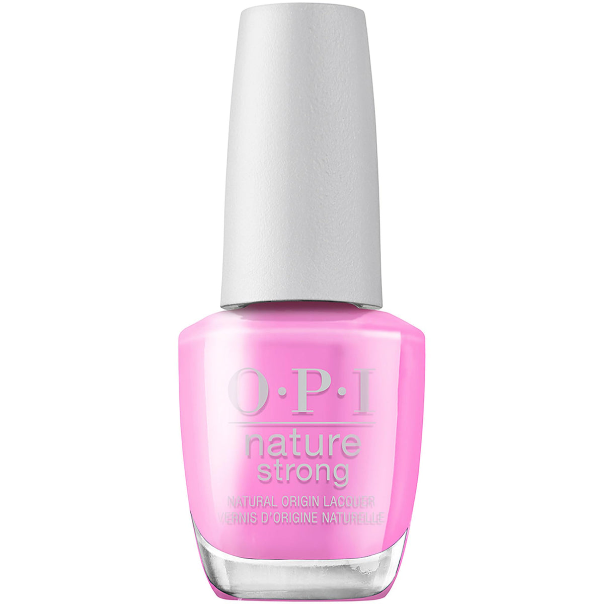 OPI Nature Strong vernis à ongles rose éclatant vue de face