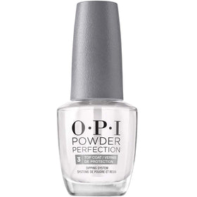 OPI Powder Perfection Top Coat 68g devant avec finition brillante
