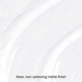 OPI Top Coat Mat sur des ongles avec couleur brillante
