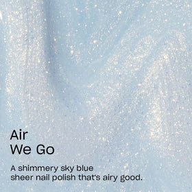 OPI Vernis à Ongles Air We Go application sur des ongles
