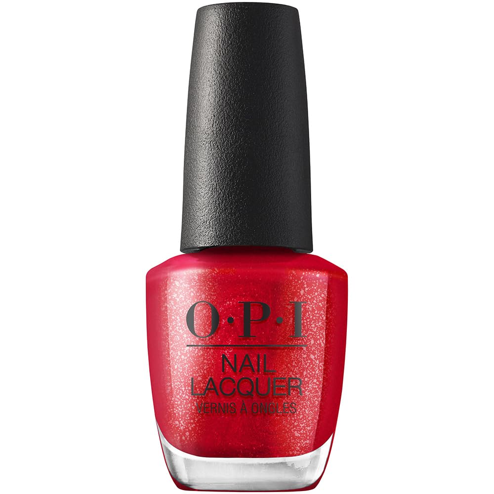 OPI Vernis à Ongles Kiss My Aries rouge éclatant vue de face