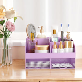 Organisateur de maquillage COMFYROOM en plastique ABS violet