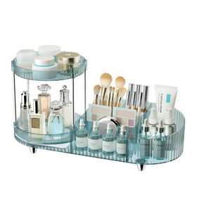 Organisateur de maquillage rotatif 360° Jywantful vue de face