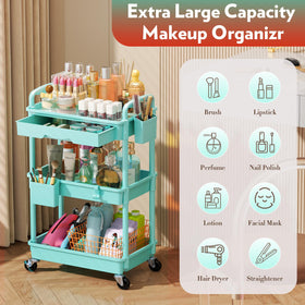 Organisateur de maquillage SUNALLY sur un comptoir