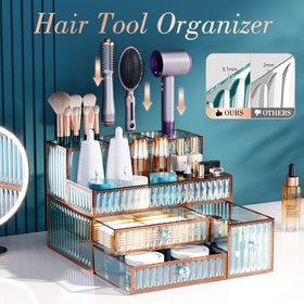 Organisateur de maquillage YD Youdepot avec accessoires de coiffure