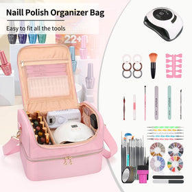Organisateur de vernis CUBETASTIC avec différents compartiments pour outils