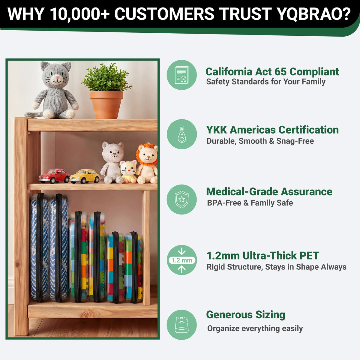 Organisateur YQBRAO avec cosmétiques