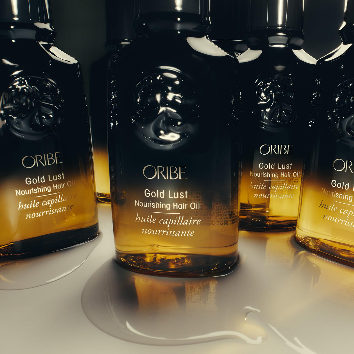 ORIBE Gold Lust Huile Capillaire 50ml avec accessoires de coiffure