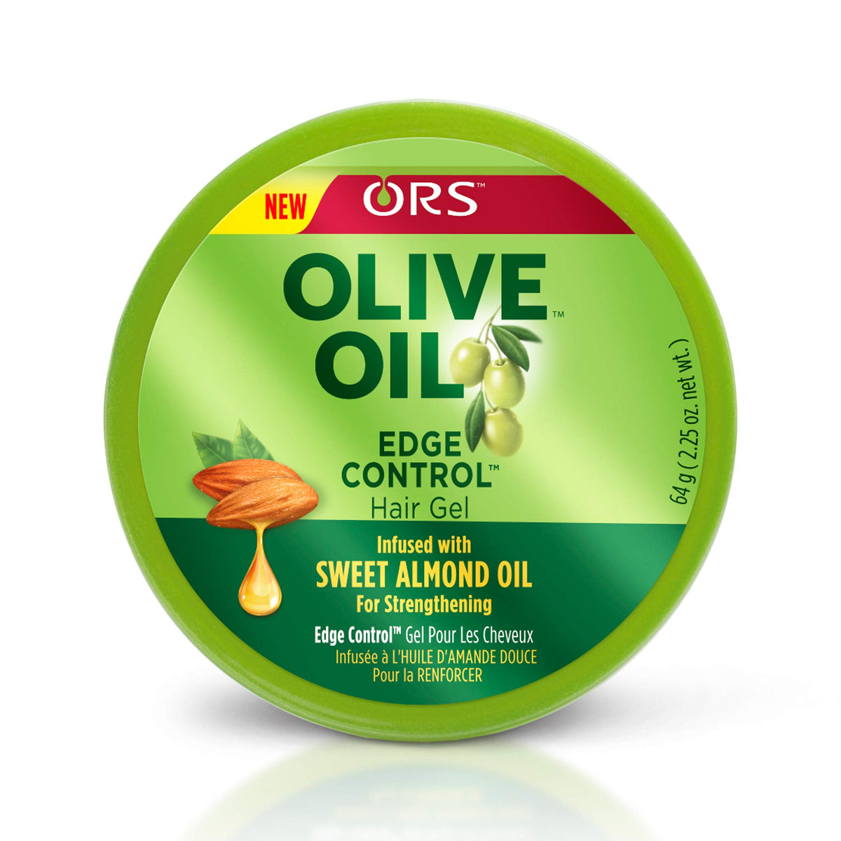 ORS Gel de Contrôle des Bordures 3 Pack avec trois pots de 66ml
