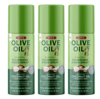 ORS Spray Nourrissant Olive Oil 3x 59ml vue avant