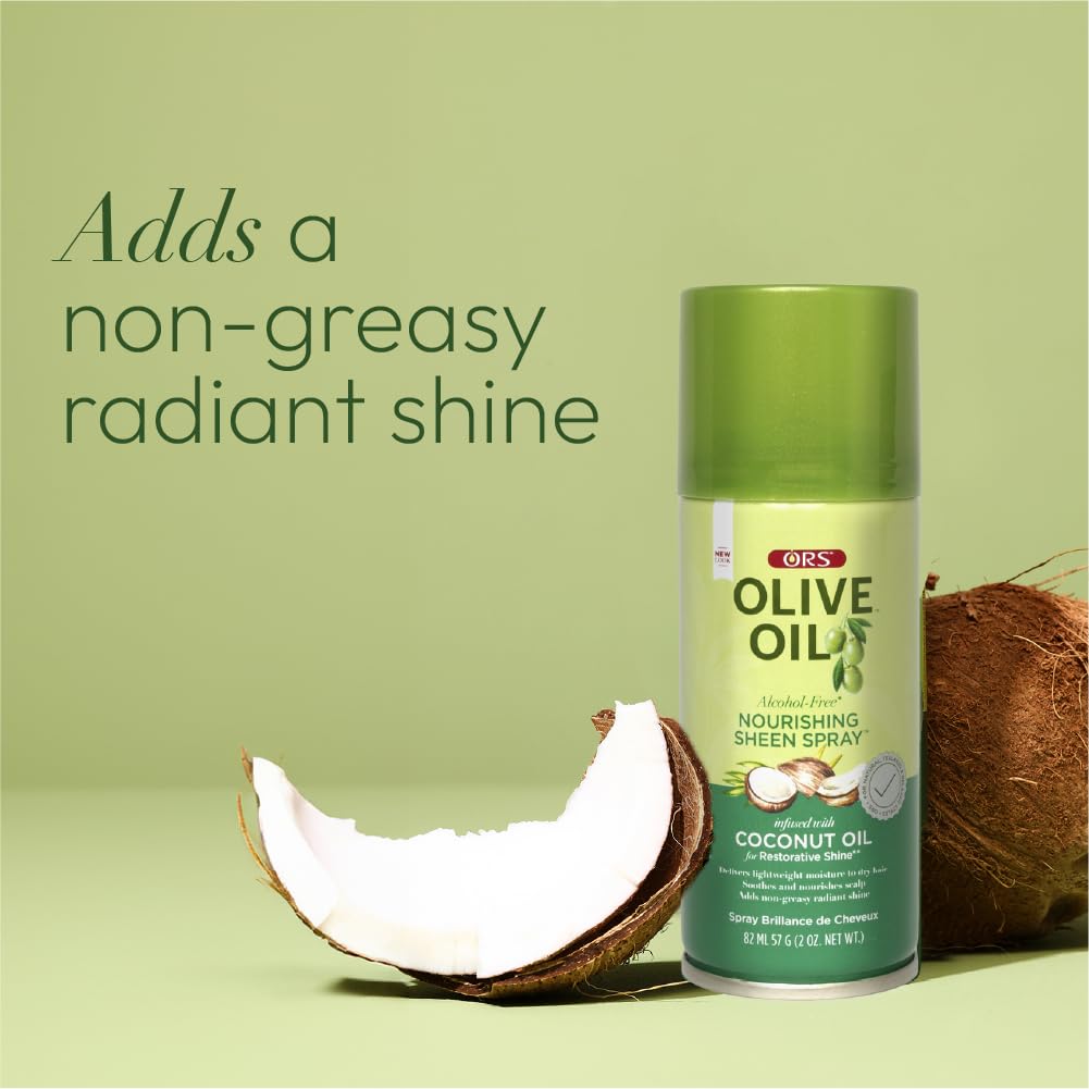 ORS Spray Nourrissant Olive Oil 3x 59ml vue de côté