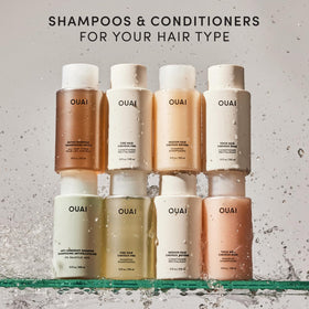 OUAI Après-shampooing Hydratant Moyen 3 Oz dans une trousse de voyage