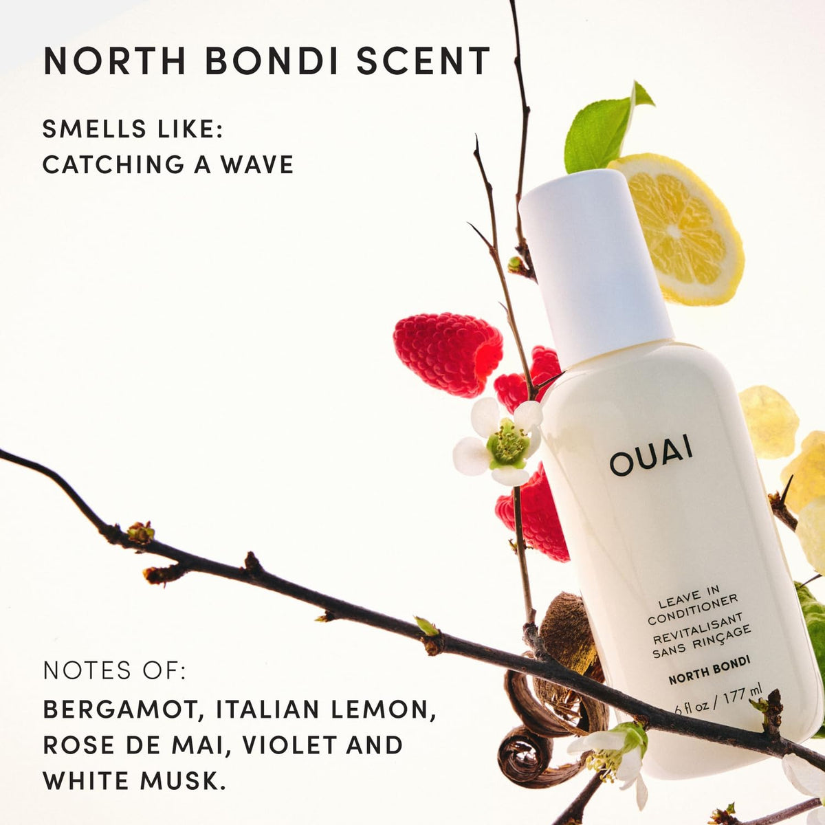 OUAI Après-Shampooing Multitâche en mode lifestyle