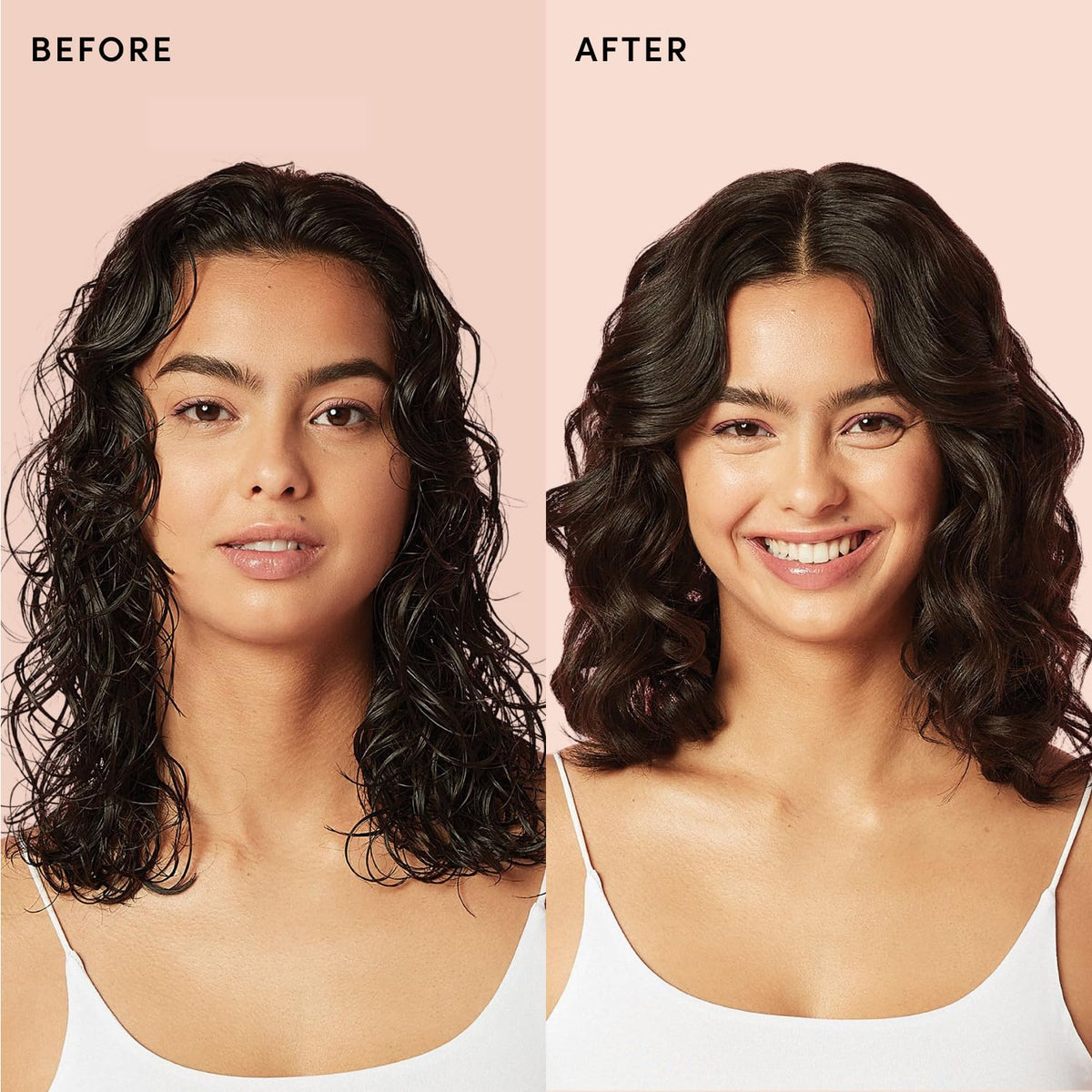 OUAI Crème Anti-Frizz texture dans la main