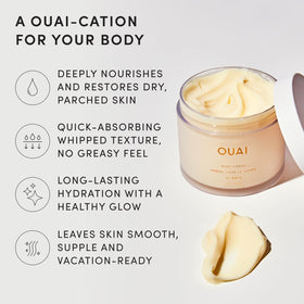 OUAI Crème Corps Hydratante St. Barts emballage