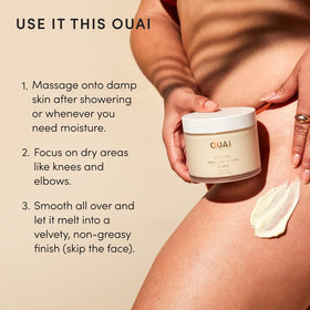 OUAI Crème Corps Hydratante St. Barts vue de côté