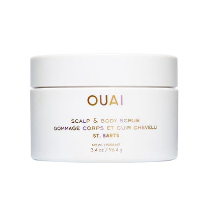 OUAI Gommage Exfoliant Corps et Cuir Chevelu taille voyage 181g