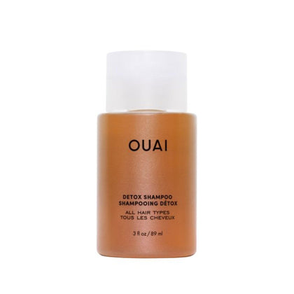 OUAI Shampoo Détox Voyage 89ml vue avant avec bouchon