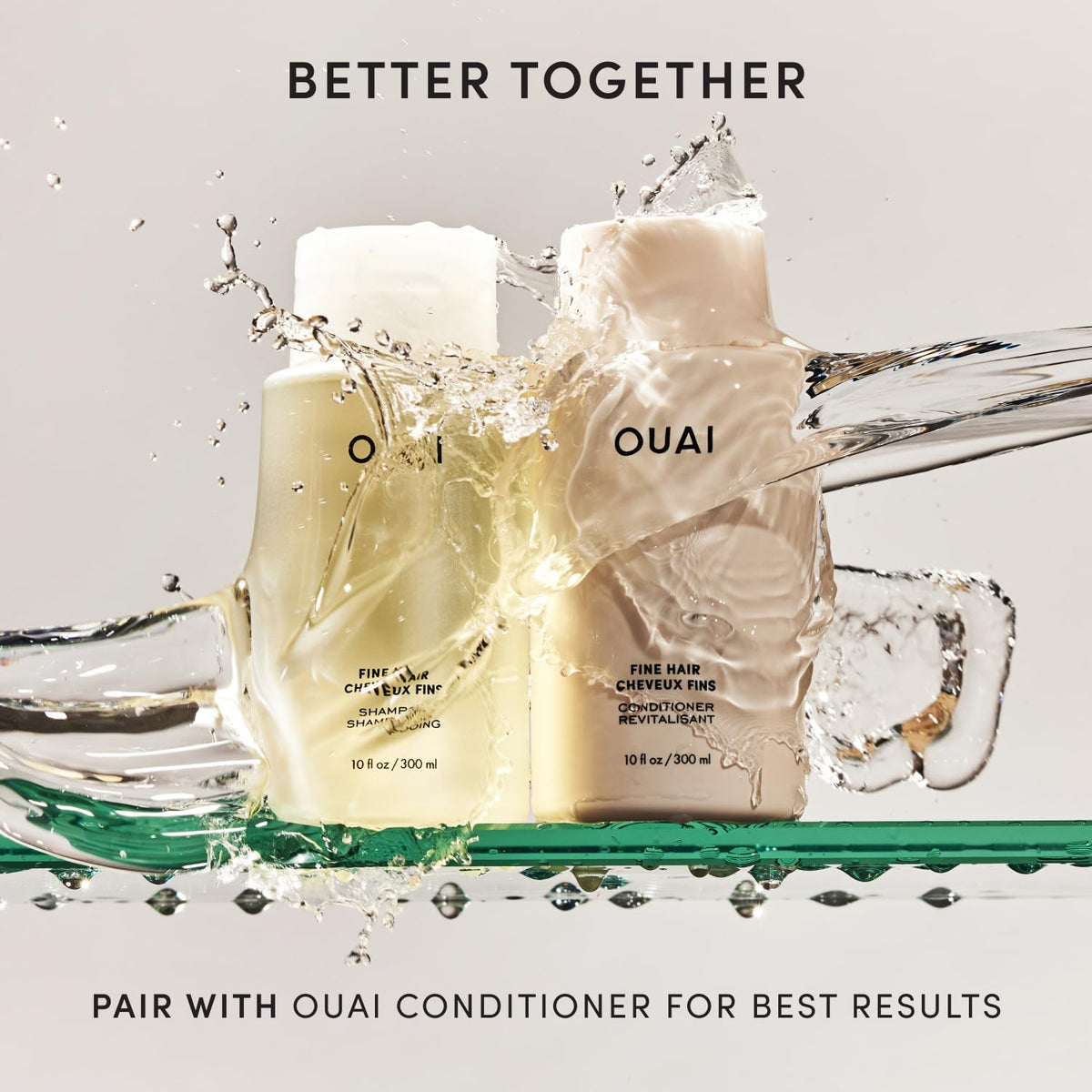 OUAI Shampoo Épaississant avec des ingrédients naturels