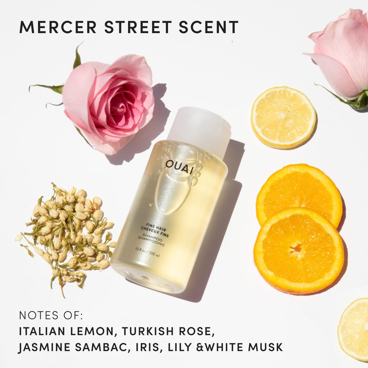 OUAI Shampoo Épaississant bouteille avec étiquette