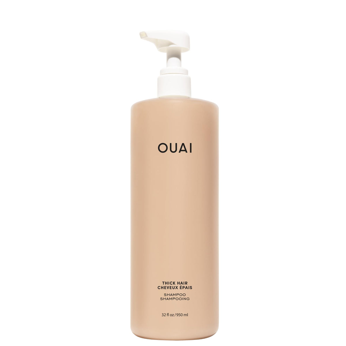 OUAI Shampoo Hydratant pour Cheveux Épais 1120g vue avant