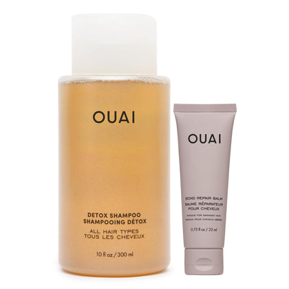 OUAI shampooing détox 225g avec étiquette visible