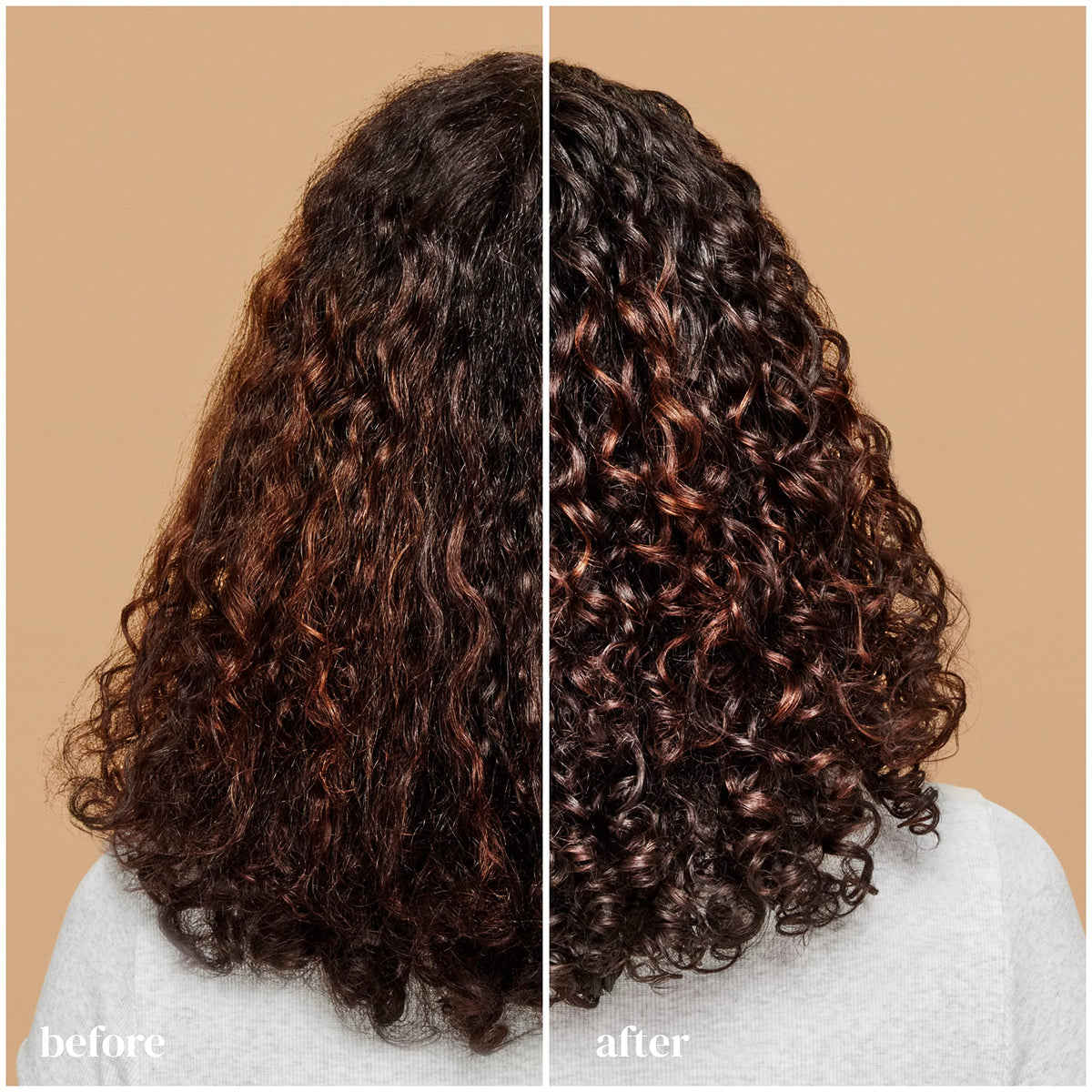Ouidad Gel Anti-Frizz dans une salle de bain