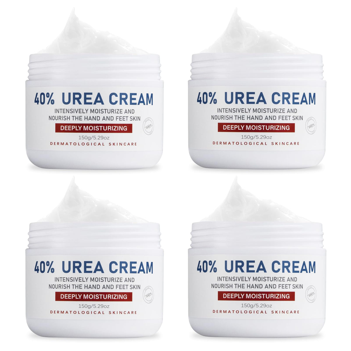OUKEYA Crème Urée 40% vue de face avec tube blanc
