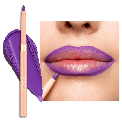 Oulac Crayon À Lèvres Mat Violet 08 Well-dressed vue de face