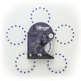 Outil de coiffure blinger avec cristaux appliqués