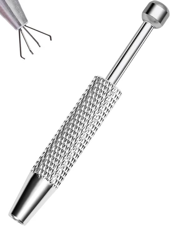 Outil de prise de boules pour piercings OUFER vue de face
