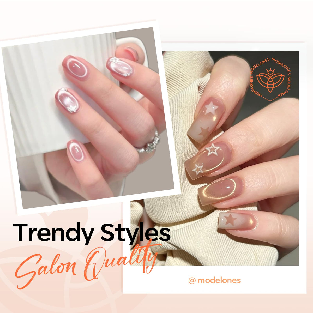 Outil magnétique en forme de cœur pour vernis à ongles