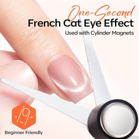 Outil magnétique en forme de ciseaux pour nail art
