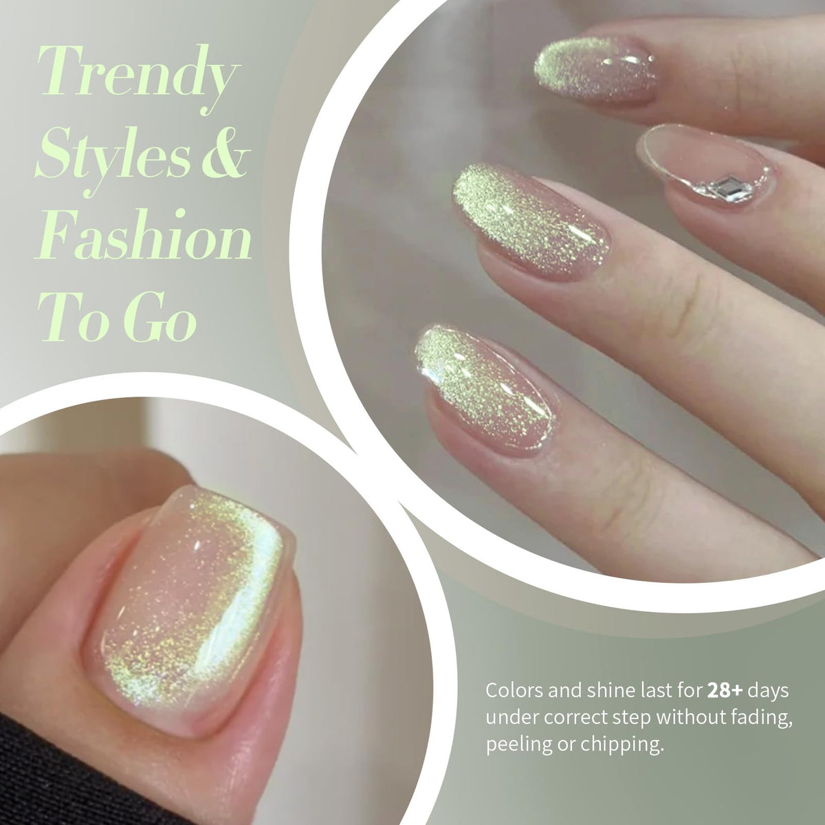 Outil magnétique inclus avec le vernis gel Born Pretty
