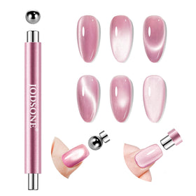 Outil magnétique JODSONE 3-en-1 pour ongles Cat Eye, vue de face