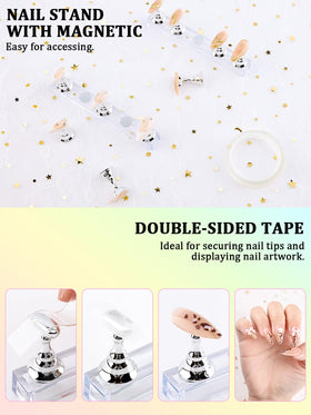 Outils de dotting et pinceaux à liner du kit YOOVR