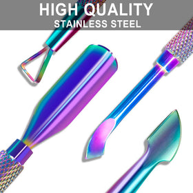 Outils de manucure GA&EN présentés sur une table de beauté