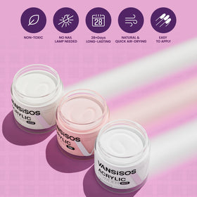 Outils de manucure inclus dans le kit VANSISOS