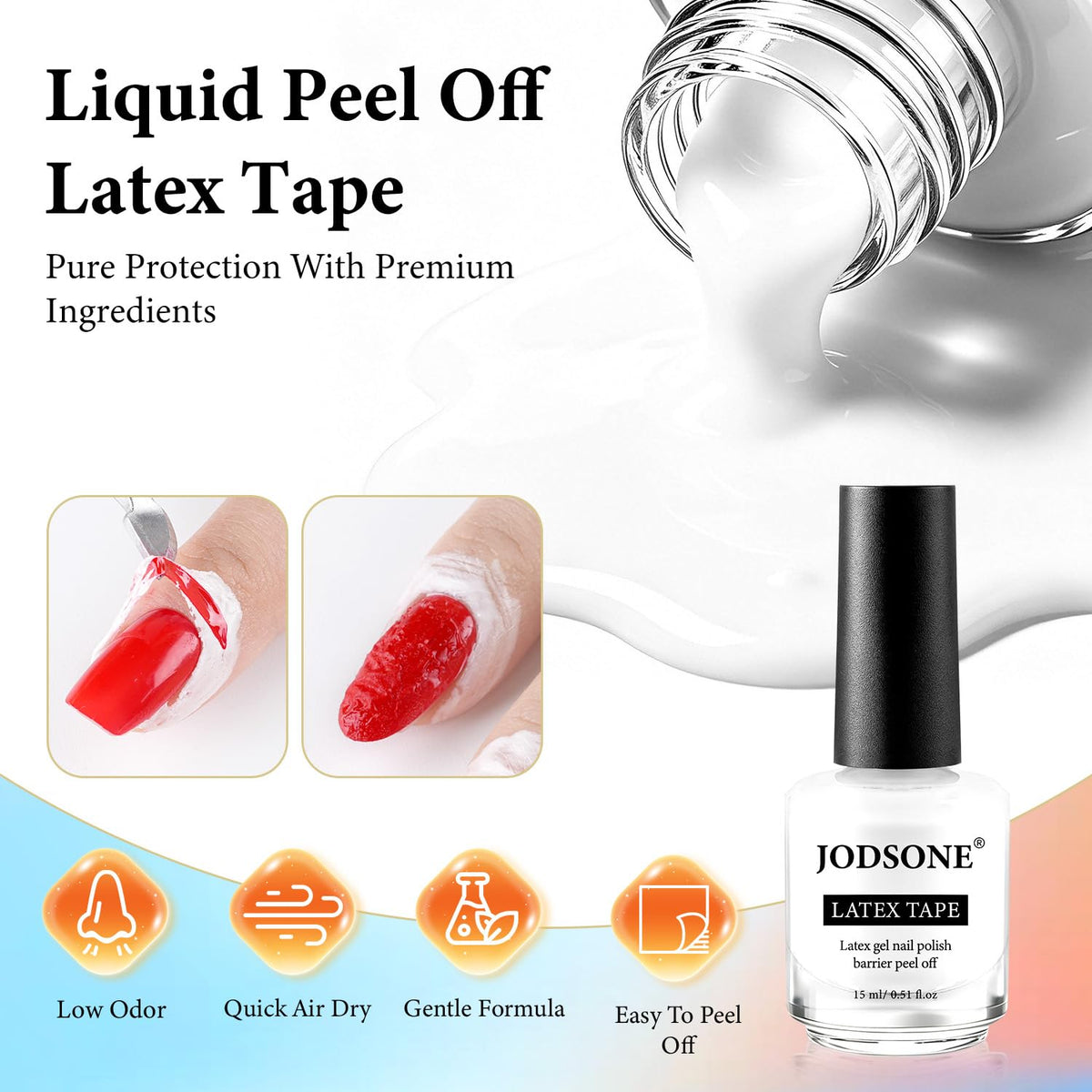 Outils de manucure JODSONE incluant pousseurs en acier