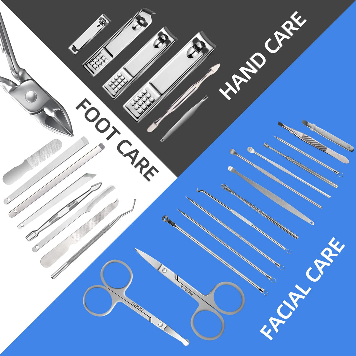 Outils de manucure RedFlow pour les mains et les pieds