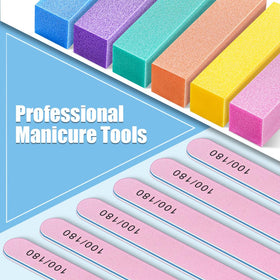 Outils de manucure TsMADDTs avec présentation colorée