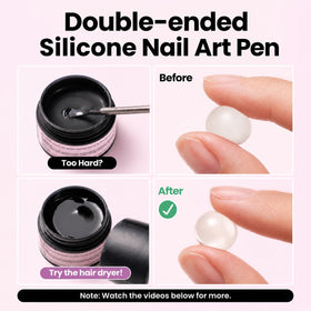 Outils de nail art inclus dans le kit beetles