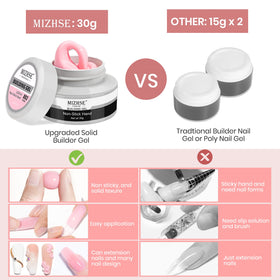 Outils de nail art MIZHSE, incluant un stylo en silicone