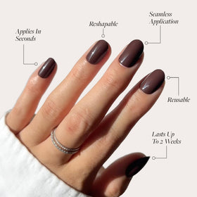 Outils inclus dans le kit de faux ongles Glamnetic