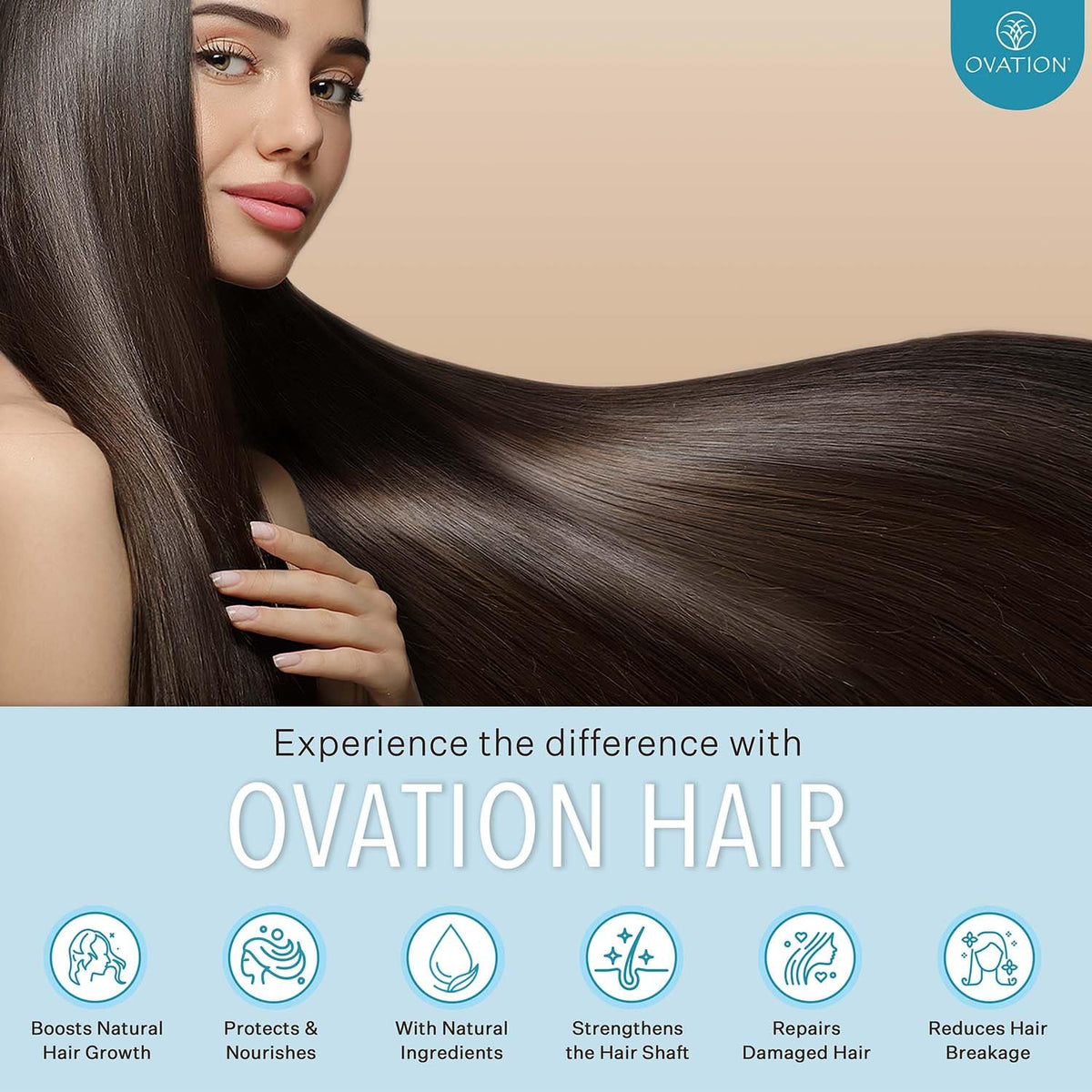 Ovation Hair Cell Therapy dans son emballage