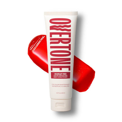 oVertone Après-shampooing Colorant Quotidien Rouge Écarlate 168g vue avant
