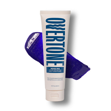 oVertone Après-Shampooing Déposant de Couleur Indigo Iris 181g vue avant
