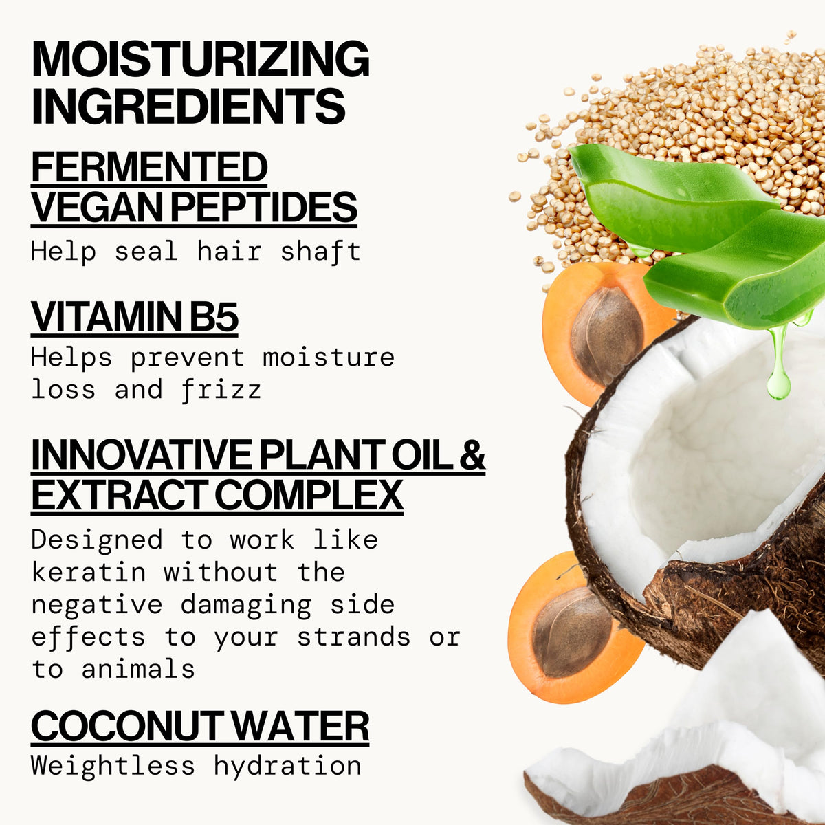 Pacifica Coco Peptide Shampoo & Conditioner Set sur fond blanc