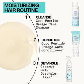 Pacifica Coco Peptide Shampoo texture crémeuse